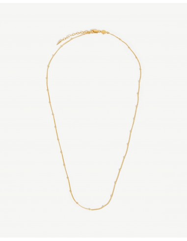 Long Bobble Chain Necklace | 18k Gold Vermeil de votre