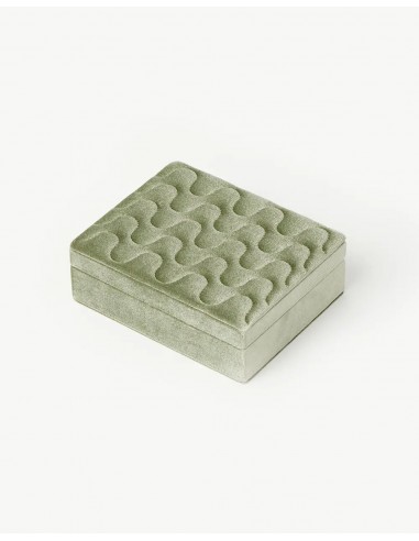 Velvet Jewelry Box | Sage Green pas cher chine